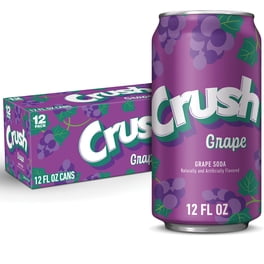 Crush Bold & Refreshing Caffeine-Free Grape Soda Pop, 16.9 fl oz