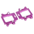 thumbnail image 1 of 2x Metal 102060 Soporte de brazo Caja engranajes delanteros 02022 para actualización de piezas RC HSP 1:10 Púrpura, 1 of 6