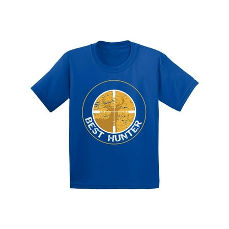Awkward Styles Best Deer Hunter Kids T Shirt Deer Hunting Outfit for Kids Best Deer Hunter Ever Shirt for Kids Hunting Lovers T-Shirt for Children Hunting Shirt for Girls Hunting Shirt for Boy