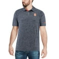 thumbnail image 4 of Men's Colosseum Heathered Navy Syracuse Orange Down Swing Polo, 4 of 6
