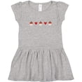 thumbnail image 3 of Inktastic Sock Monkey Heart Border Girls Toddler Dress, 3 of 5