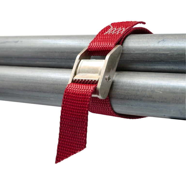4 ft. x 1 in. Cam with Cinch Strap in Red (2-Pack) 4 ft. x 1 in. Cam with Cinch Strap in Red (2-Pack)