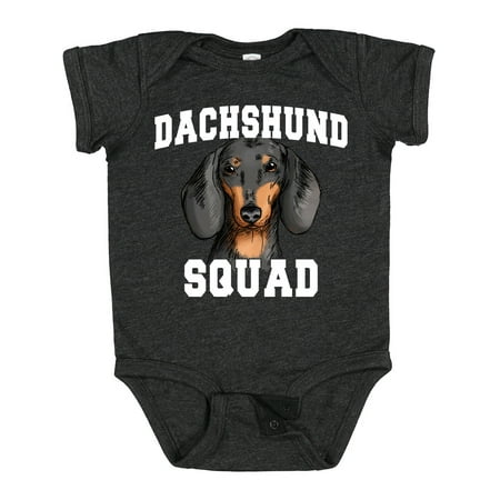 

Inktastic Dog Dachshund Squad Gift Baby Boy or Baby Girl Bodysuit