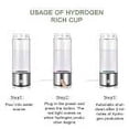 thumbnail image 6 of Apmemiss Clearance Hydrogen Rich Health Cup Alkaline Ionizer Generator Electrolysis Generator Ionization Bottle Weak Alkaline Cup Anti-Oxidation and Anti-Aging Glass Health Cup, 6 of 6