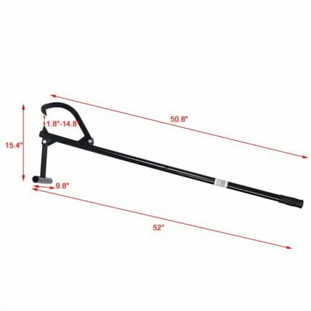 Metal TimberJack Triple Thick Log Lifter Heavy-Duty Log Jack 48"