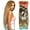 TT/LINEN, variant on 3 Bundles Ocean Wave, 20/22/24 Inch Heat-Resistant Synthetic Hair Bundles with Wig Cap & Glue - Quick Weave Combo Set