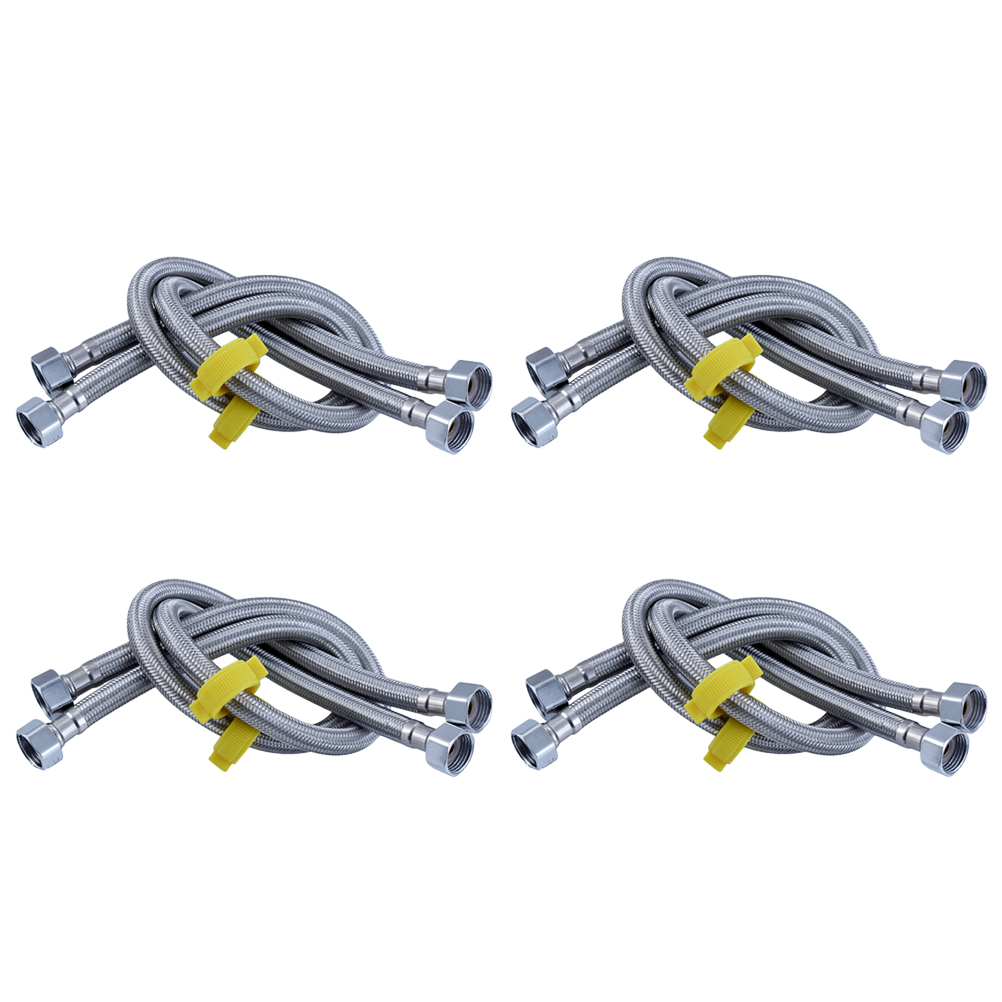 4Pcs 20CM Drinking Water Hose Heavy Duty Lightweight Flexible Hose