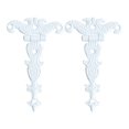 thumbnail image 2 of Paquete de 3-6 bisagras de puerta de estilo vintage de 2 piezas para oficina en casa hotel 4 piezas, 2 of 10