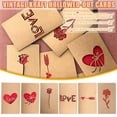 thumbnail image 4 of Tupukom Mother's Day Gift from Daughter Son Vintage Kraft Paper Hollow Mother's Day Card Birthday Thanksgiving, 4 of 4