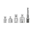 thumbnail image 1 of Cikiki Clé d'Extension Décalée pour Perceuse Électrique, Rallonge de Clé à Choc pour Ensembles de Douilles, Adaptateur de Perceuse Électrique de 1/2 Po, 4 Adaptateurs de Conversion, Conception Mince pour Espaces Étroits, 1 of 7