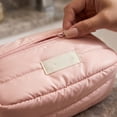 thumbnail image 3 of Cosmetic Bag, Large Capacity Travel Makeup Organizer and Portable Toiletry Storage Pouch Case for Women On the Go and Daily Vacation Travel Essentials, Black, 3 of 5