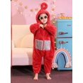 thumbnail image 1 of Disfraz de Teletubby para niños, traje de pijama, ropa de fiesta de Cosplay, Lala Tinky Winky, ropa para el hogar, 1 of 4