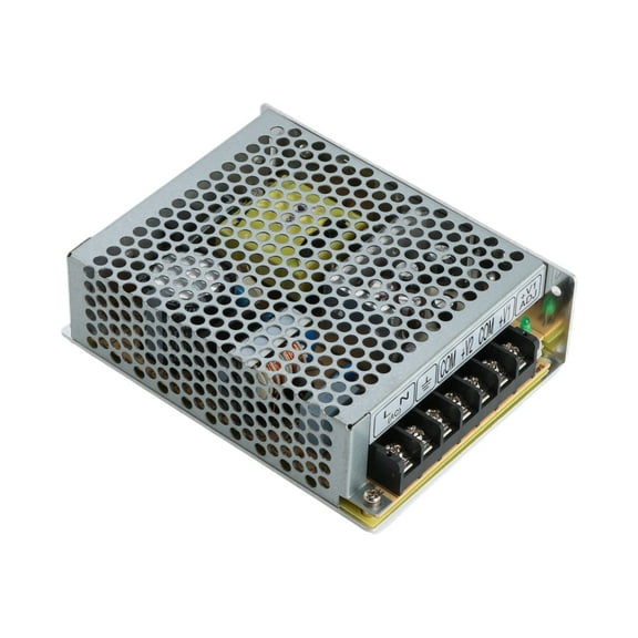 Feedannce 5V/12V 66W Dual Output Switching Power Supply - Compact Design, MEAN WELL RD-65A