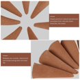 thumbnail image 4 of 150pcs Natural Sandalwood Grain Incense Cones Backflow Natural Sandalwood Cones Fragrant Grain, 4 of 4