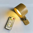 thumbnail image 2 of LED Sconces, Wall Mounted Lamps with Rechargeable Battery Operated USB Port 3 Color Temperatures & 3 Brightness Levels 360°Rotate Magnetic Ball, Cordless Lights for Reading Bedside, 2 of 7
