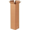 "4"" x 4"" x 20"" Brown Corrugated Boxes (4420) Category: Shipping and Moving Boxes, Case of 25 Boxes By Shipping Supply"