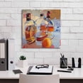 thumbnail image 5 of Epic Graffiti 'Swangin’ & Aswayin’' by Beth Forst, Giclee Canvas Wall Art, 18"x18", 5 of 8