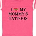 thumbnail image 4 of Inktastic I Love My Mommy's Tattoos Boys or Girls Baby Bodysuit, 4 of 5