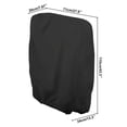 thumbnail image 3 of 1 Uds. Cubierta para silla plegable de 71x20x34x110cm, cubierta para silla plegable para exteriores, cubierta a prueba de polvo, cubierta para Muebles De Jardín de jardín, cubierta para silla Sailing Electrónica, 3 of 5