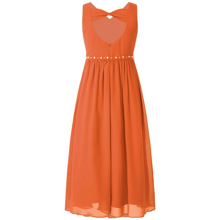 YONGHS Kids Girls Chiffon Party Dress Junior Ball Gown Wedding Bridesmaid Dresses Orange 12 - Walmart.com YONGHS Kids Girls Chiffon Party Dress Junior Ball Gown Wedding Bridesmaid Dresses Orange 12 - Walmart.com