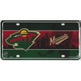 thumbnail image 1 of Minnesota Wild Plaque d'Immatriculation en Métal, 1 of 2