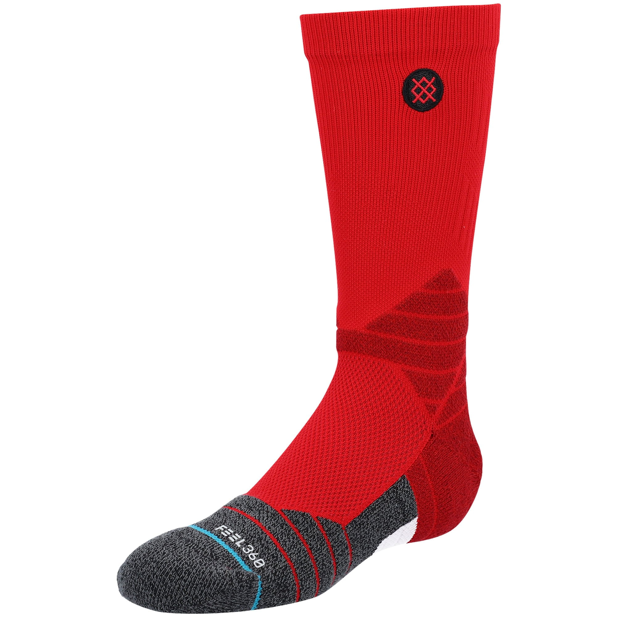 youth red softball socks