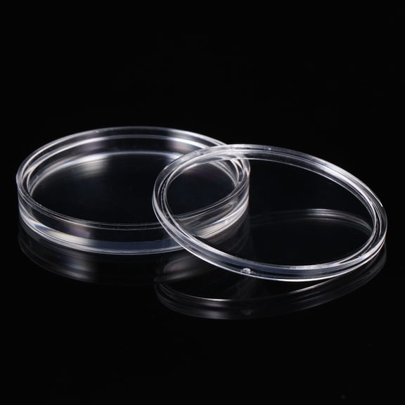 HOMOBABE 10-Pack Transparent Storage Boxes for Collectors, Organizer Display Case