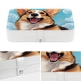 thumbnail image 4 of Corgi Portable PU Leather Jewelry Box with Removable Compartment, Bracelet Holder, and Jewelry Display, 4 of 6