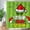 Christmas, variant on St Patrick Shower Curtain, St Patrick Lucky Shower Curtain Set Shower Curtains for Bathroom, Waterproof Bathroom Shower Curtain Sets for St Patrick Decorations Bathroom Decor 72X72 with 12 Hooks