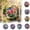 D, variant on Memorial Day Saving!4th of July Decorations, Acrylic Puzzle Pendant Sunshade Window Hanging Plates