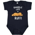 thumbnail image 3 of Inktastic Doodle Life is Ruff Golden Doodle Boys or Girls Baby Bodysuit, 3 of 5