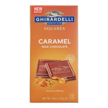 Ghirardelli Caramel Milk Chocolate Bar 4.8 oz. 2 each Pack of 2