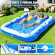 thumbnail image 5 of Tumbona hinchable DeepRBetter para piscina, con luces, 205 x 152 cm, 5 of 7