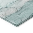 thumbnail image 4 of Addison Rugs Chantille Indoor/Outdoor Transitional Watercolors Teal Washable Rectangle Rug, 2'6" x 3'10", 4 of 6