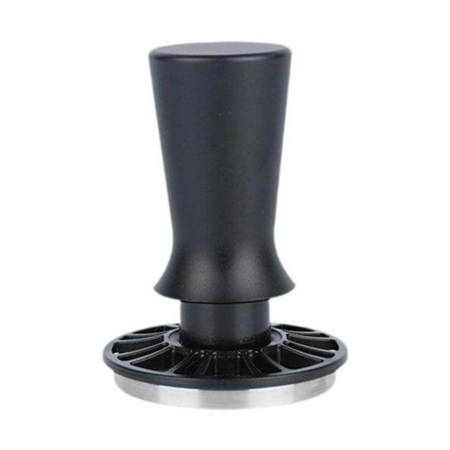 jifeng Coffee Tamper Aluminum Alloy Handle Cafe Accessory Stainless Steel Flat Base Dia 5.3 cm