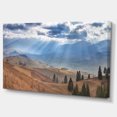 thumbnail image 2 of Beautiful Mountain Village View - Large Landscape Canvas Art, 2 of 3