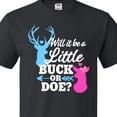 thumbnail image 4 of Inktastic Gender Reveal Will It Be a Little Buck or Doe? T-Shirt, 4 of 5