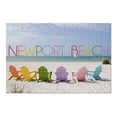 thumbnail image 2 of Newport Beach, California, Colorful Beach Chairs (19x27 inches, Premium 500 Piece Jigsaw Puzzle for Adults and Family, Made in USA), 2 of 4