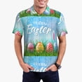 thumbnail image 1 of Fotbe Happy Easter Camiseta Polo de Golf para Hombre con Estampado – Camisa Deportiva Transpirable con Cuello Abotonado-Large, 1 of 6