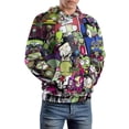 thumbnail image 6 of Invader Zim Hoodie 3D Print Pullover Hooded Long Sleeve Sweatshirts Tops Blouse with Pocket for Mens Womens, 6 of 8