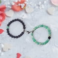 thumbnail image 4 of ¡Oferta del Día!, Pulseras de pareja a juego Pulseras de cristal curativo para parejas Akmoler, 4 of 9