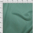 thumbnail image 3 of oneOone Cotton Silk Teal Green Fabric Geometric Fabric For Sewing Printed Craft Fabric By The Yard 42 Inch Wide, 3 of 4