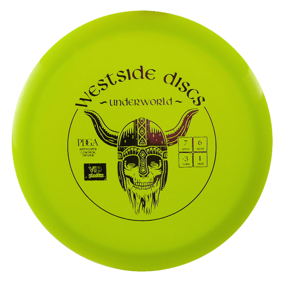Westside Discs VIP Underworld 165-169g Fairway Driver Golf Disc [Colors may vary] - 165-169g