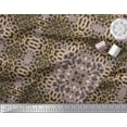 thumbnail image 2 of Soimoi Rayon Fabric Leopard Animal Skin Printed Craft Fabric by The Yard 56 Inch Wide, 2 of 3