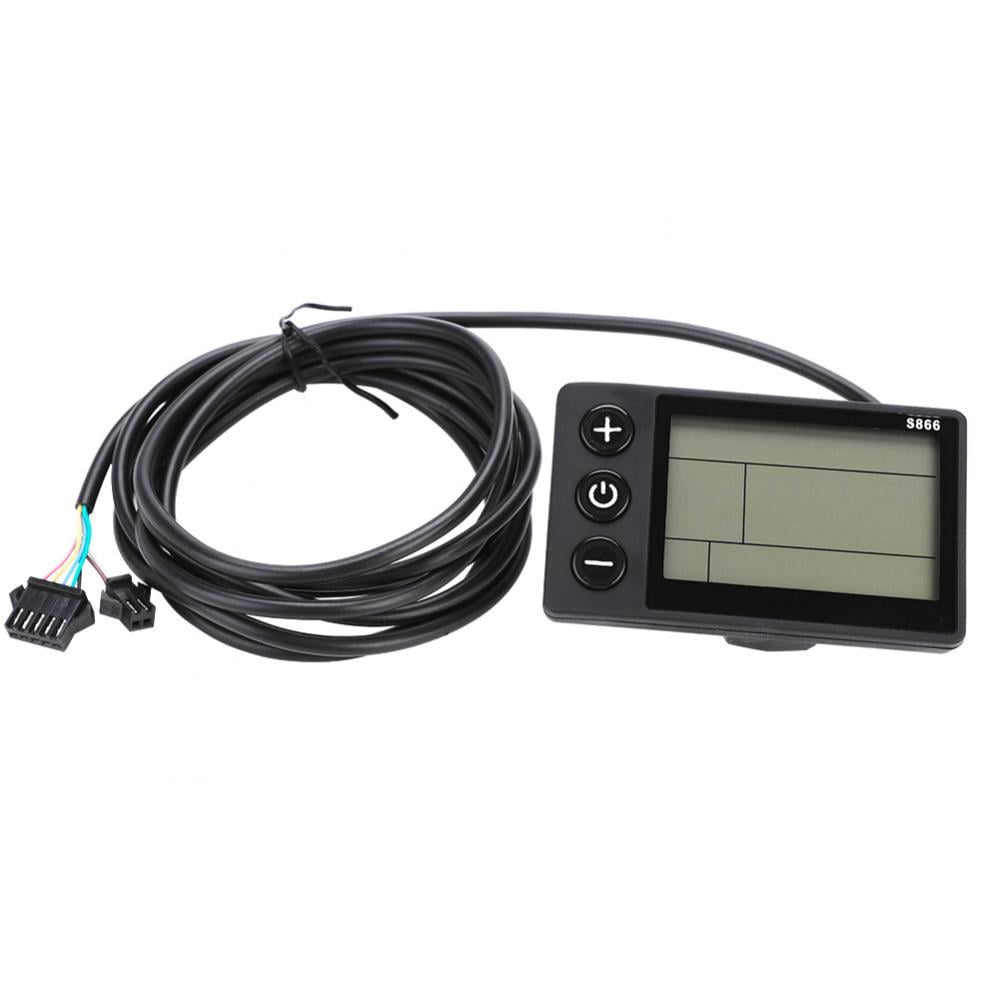 Waterproof LCD Display Panel Electric Bicycle Scooter Controller Kit 36V-48V US