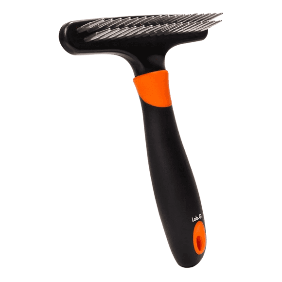 Cepillo Deslanador Lab.G Mascotas NEGRO NARANJA