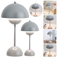 thumbnail image 2 of Lámpara Decorativa para Nocturna Táctil USB Retro Habitación Y Cafetería (gris Claro) 2 Uds., 2 of 2