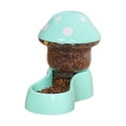 thumbnail image 4 of CSChome Distributeur d'Eau pour Animaux 500ML/1.8L Distributeur de Nourriture Automatique Grande Capacité en Forme de Champignon Récipient d'Eau et de Nourriture Bol, 4 of 7