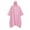 Pink, variant on Cloak Raincoat with PU Coating - Functional Three-in-One Block Cloak Rainwear for Layering and Pink,XXL