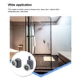 thumbnail image 2 of Wosthever Ruedas para puerta de ducha, polea para armario de sala de estar, balcón, puertas de vidrio para baño, ruedas ajustables, piezas de repuesto Accesorios de baño Inferior 25mm Wosthever HA084068-06, 2 of 6